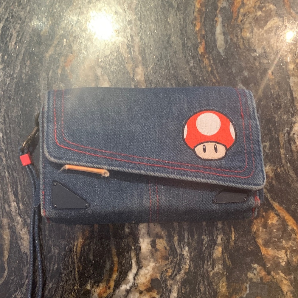 Nintendo Blue Mushroom Kids Bag